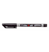 Faserschreiber Write4all grau/schwarz 0,7mm/F 