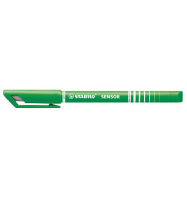 Fineliner sensor 189, 189/36, gr&uuml;n (Schreibfarbe: gr&uuml;n), 0,3mm