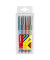 Rollerball Worker colorful sortiert 0,5mm 4er Etui