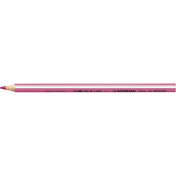 12 Stück Stabilo Buntstifte STABILO Trio dick, 203/350, rosa, dreikant, ergonomisch 4006381343923 Stabilo