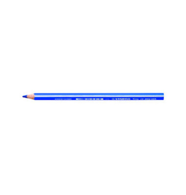 Buntstifte STABILO Trio dick, 203/405, blau, dreikant, ergonomisch