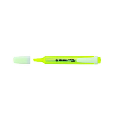 Textmarker STABILO swing cool, 275/24, gelb, 1-4mm Keilspitze