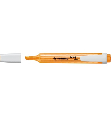 Textmarker STABILO swing cool, 275/54, Set, orange, 1-4mm Keilspitze