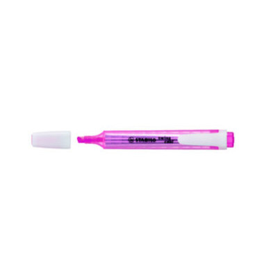 Textmarker STABILO swing cool, 275/56, pink, 1-4mm Keilspitze