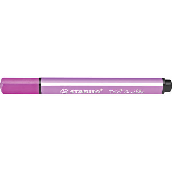 5 Stück Stabilo Faserschreiber Trio Scribbi rosa 1,5-2mm 4006381341929 Stabilo