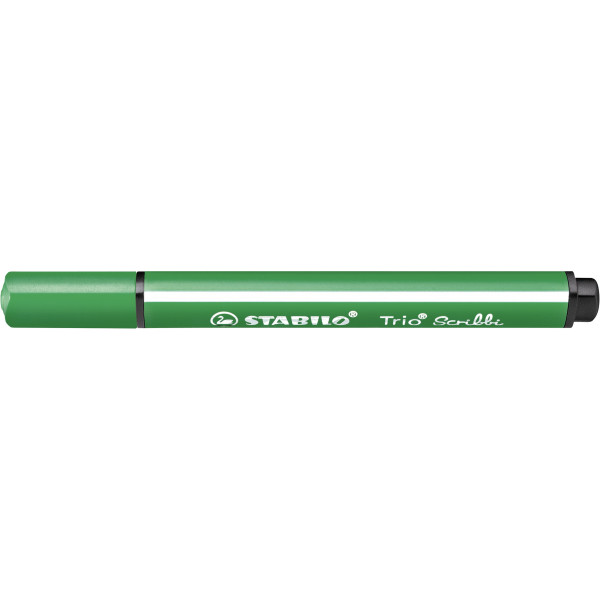 5 Stück Stabilo Faserschreiber Trio Scribbi grün 1,5-2mm 4006381341875 Stabilo