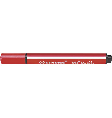 Faserschreiber Trio Scribbi rot 1,5-2mm Faserschreiber Trio Scribbi rot 1,5-2mm
