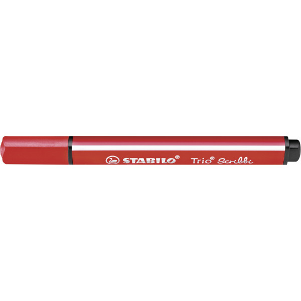 4006381341868 - Faserschreiber Trio Scribbi rot 15-2mm 4006381341868 Stabilo