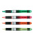 Textmarker-Set NAVIGATOR, 545/4, Etui, farbig sortiert (gelb/orange/gr&uuml;n/pink), 1-4mm Keilspitze
