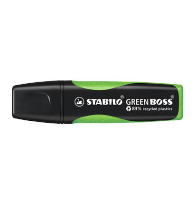 Textmarker GREEN BOSS, 6070/33, grün, 2-5mm Keilspitze