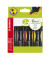 Textmarker-Set GREEN BOSS, 6070/4, Etui, farbig sortiert (gelb/gr&uuml;n/orange/pink), 2-5mm Keilspitze