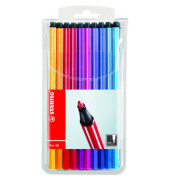 Faserschreiber Pen 68 farbig sortiert 1mm/M 20er-Etui Kunststoff