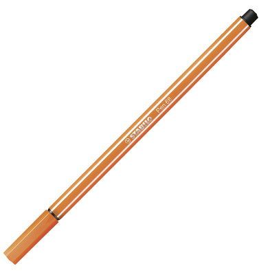 Faserschreiber Pen 68/30 1mm gelbrot