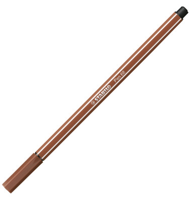 Faserschreiber Pen 68/38 1mm rötel