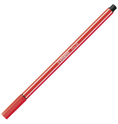 Faserschreiber Pen 68/40 1mm/M hellrot