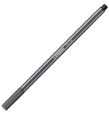 Faserschreiber Pen 68/97 1mm/M schwarzgrau