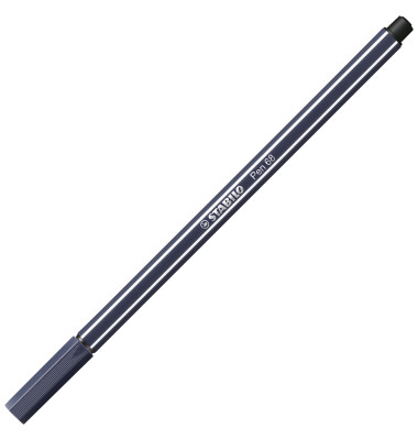 Faserschreiber Pen 68/98 1mm paynesgrau