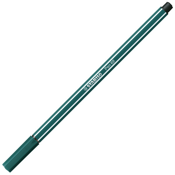 4006381333351 - Faserschreiber Pen 68 53 1mm M blaugrün 4006381333351 Stabilo