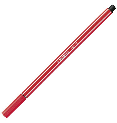 Faserschreiber Pen 68/48 1mm/M karminrot