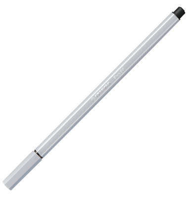 Faserschreiber Pen 68/94 1mm/M hellgrau