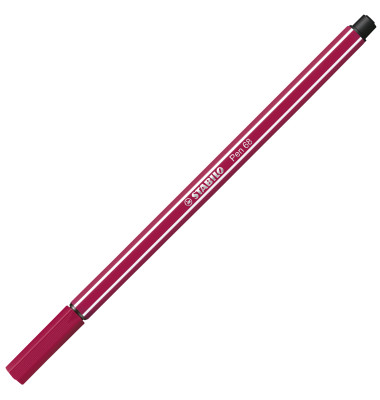 Faserschreiber Pen 68/50 1mm/M dunkelrot