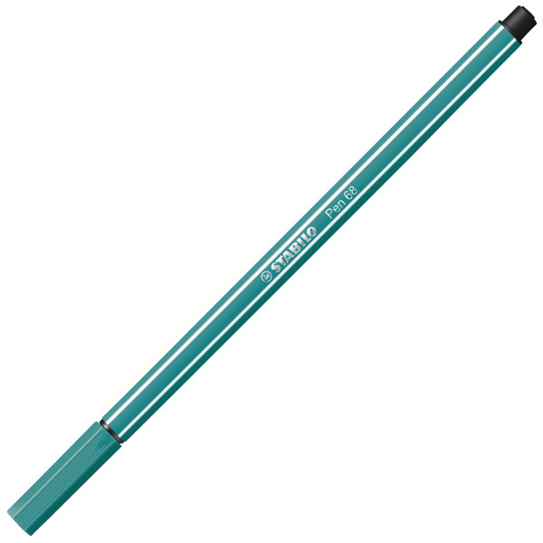 4006381333344 - Faserschreiber Pen 68 51 1mm M türkisblau 4006381333344 Stabilo