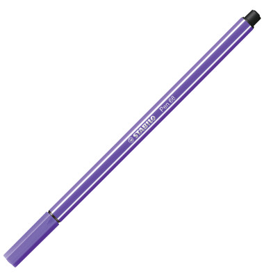 STABILO Faserschreiber Pen 68/55 1mm /Mviolett - Bürobedarf Thüringen
