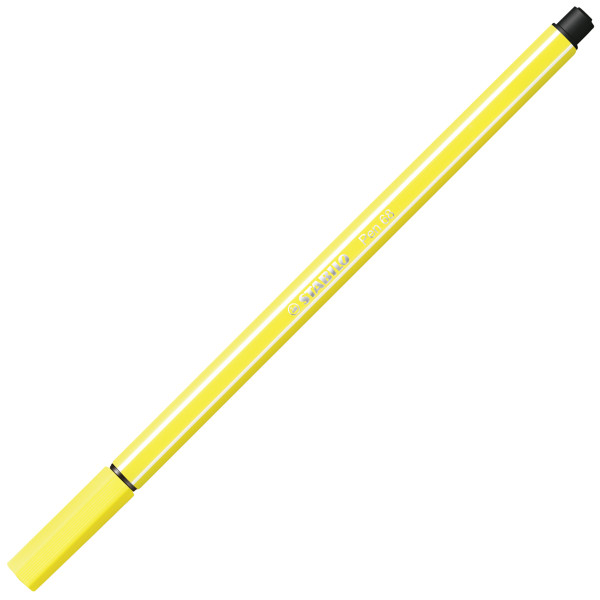4006381333160 - Faserschreiber Pen 68 24 1mm M zitronengelb 4006381333160 Stabilo
