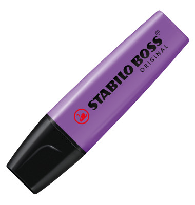 Textmarker BOSS ORIGINAL, 70/55, lavendel, 2-5mm Keilspitze