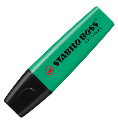 Textmarker BOSS ORIGINAL, 70/51, türkis, 2-5mm Keilspitze