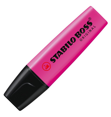 Textmarker BOSS ORIGINAL, 70/58, violett, 2-5mm Keilspitze