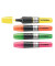 Textmarker LUMINATOR, 71/4, Etui, 4-farbig sortiert, 2-5mm Keilspitze