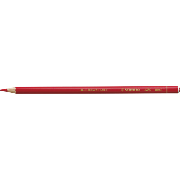 4006381328104 - STABILO All glass pencil - Color and graphite pencil - Red