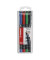 Folienstifte-Set OHPen universal, 841/4, 4-farbig sortiert, 0,4mm, Rundspitze