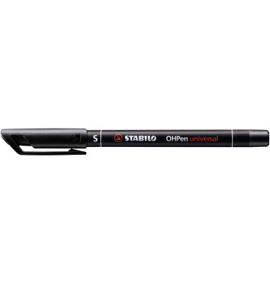 Folienstift OHPen universal, 841/46, schwarz, 0,4mm, Rundspitze