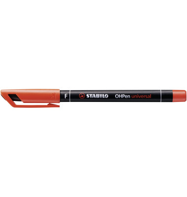 Folienstift OHPen universal, 842/40, rot, 0,7mm, Rundspitze