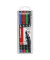 Folienstifte-Set OHPen universal, 843/4, 4-farbig sortiert, 1mm, Rundspitze