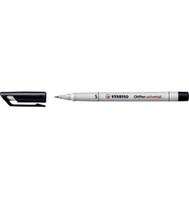 Folienstift OHPen universal, 851/46, schwarz, 0,4mm, Rundspitze