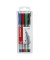 Folienstifte-Set OHPen universal, 852/4, 4-farbig sortiert, 0,7mm, Rundspitze