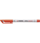 Folienstift OHPen universal, 852/40, rot, 0,7mm, Rundspitze