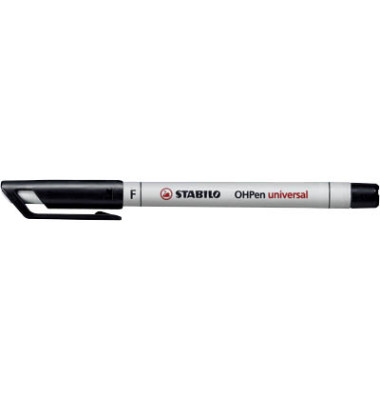 Folienstift OHPen universal 852 F schwarz 0,7 mm non-permanent
