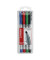 Folienstifte-Set OHPen universal, 853/4, 4-farbig sortiert, 1mm, Rundspitze