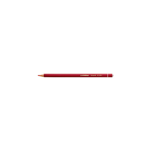 12 Stück Stabilo Farbstifte Original karminrot dunkel 2,5mm Dünnkern 4006381117548 Stabilo