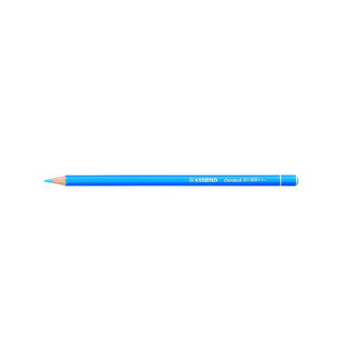 Buntstifte STABILO Original, 87/450, blau, sechskantig