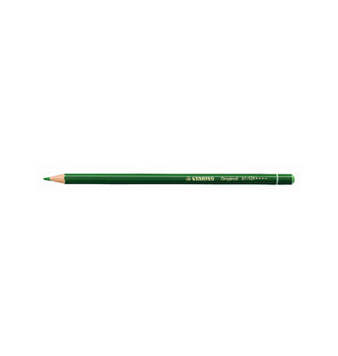 Buntstifte STABILO Original, 87/520, gr&uuml;n, sechskantig