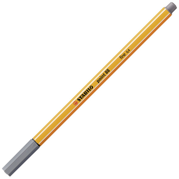 4006381333986 - Fineliner Point 88 dunkelgrau 04 mm  4006381333986 Stabilo