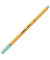 Fineliner point 88, 88/13, orange, wei&szlig;e Streifen (Schreibfarbe: eisgr&uuml;n), 0,4mm