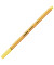 Fineliner point 88, 88/44, orange, wei&szlig;e Streifen (Schreibfarbe: gelb), 0,4mm