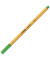 Fineliner point 88, 88/36, orange, wei&szlig;e Streifen (Schreibfarbe: gr&uuml;n), 0,4mm
