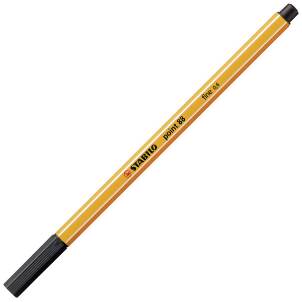 4006381105316 - Fineliner Point 88 schwarz 04 mm 4006381105316 Stabilo